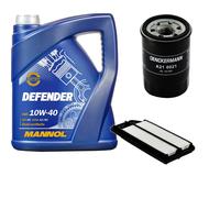DENCKERMANN Controllo Set MANNOL Defender 10W-40 5L Per Honda Accord VII 2.0