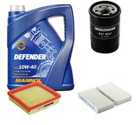 DENCKERMANN Controllo Set MANNOL Defender 10W-40 5L Per Honda HR-V 1.6 16V