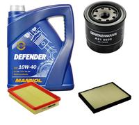 Denckermann Controllo Set Mannol Defender 10W-40 5L Per Hyundai Elantra 1.6