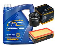 Denckermann Controllo Set Mannol Defender 10W-40 5L Per Kia Carens II 1.8