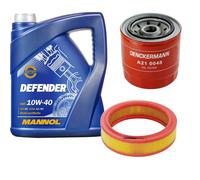 DENCKERMANN Controllo Set MANNOL Defender 10W-40 5L Per Lada 1200-1600 Nova