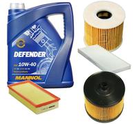 DENCKERMANN Controllo Set MANNOL Defender 10W-40 5L Per Lancia Phedra 2.0 JTD