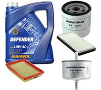 Denckermann Controllo Set Mannol Defender 10W-40 5L Per Mazda 121 III 1.3
