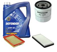 Denckermann Controllo Set Mannol Defender 10W-40 5L Per Mazda 121 III 1.3