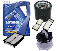 Denckermann Controllo Set Mannol Defender 10W-40 5L Per Mazda 3 2.0