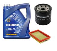 Denckermann Controllo Set Mannol Defender 10W-40 5L Per Mazda 323 F VI 1.6