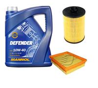 Denckermann Controllo Set Mannol Defender 10W-40 5L Per Mercedes A-Klasse