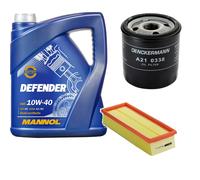 Denckermann Controllo Set Mannol Defender 10W-40 5L Per MG Rover 25 1.4 16V