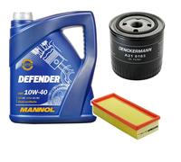 Denckermann Controllo Set Mannol Defender 10W-40 5L Per MG Rover Streetwise