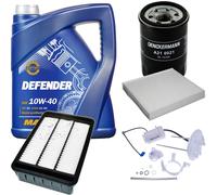 Denckermann Controllo Set Mannol Defender 10W-40 5L Per Mitsubishi ASX 2.0i