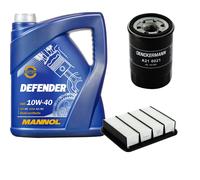 Denckermann Controllo Set Mannol Defender 10W-40 5L Per Mitsubishi Galant VI