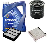 Denckermann Controllo Set Mannol Defender 10W-40 5L Per Mitsubishi Outlander