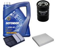 Denckermann Controllo Set Mannol Defender 10W-40 5L Per Mitsubishi Outlander