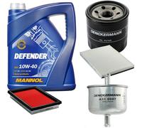 Denckermann Controllo Set Mannol Defender 10W-40 5L Per Nissan Primera 1.6