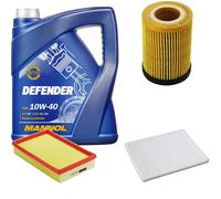 Denckermann Controllo Set Mannol Defender 10W-40 5L Per Opel Agila (A) 1.2