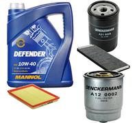Denckermann Controllo Set Mannol Defender 10W-40 5L Per Opel Astra F Caravan