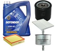 DENCKERMANN Controllo Set MANNOL Defender 10W-40 5L Per Opel Omega B 2.2 16V