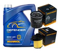 Denckermann Controllo Set Mannol Defender 10W-40 5L Per Peugeot 106 II 1.0i