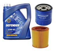 Denckermann Controllo Set Mannol Defender 10W-40 5L Per Peugeot 106 II 1.5 D