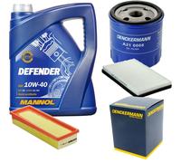 Denckermann Controllo Set Mannol Defender 10W-40 5L Per Peugeot 405 II 1.6