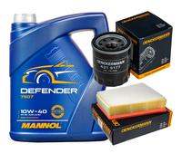 DENCKERMANN Controllo Set MANNOL Defender 10W-40 5L Per Renault Fluence 2.0