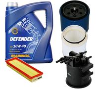 Denckermann Controllo Set Mannol Defender 10W-40 5L Per Renault Kangoo 1.9