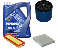 Denckermann Controllo Set mannol Defender 10W-40 5L per Renault Scénic Io