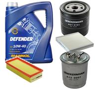 Denckermann Controllo Set Mannol Defender 10W-40 5L Per Rover 45 2.0 IDT MG
