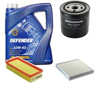 Denckermann Controllo Set Mannol Defender 10W-40 5L Per Rover 45 2.0 IDT MG