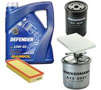 Denckermann Controllo Set Mannol Defender 10W-40 5L Per Seat Cordoba Vario