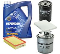 Denckermann Controllo Set Mannol Defender 10W-40 5L Per Seat Cordoba Vario