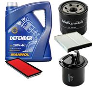DENCKERMANN Controllo Set MANNOL Defender 10W-40 5L Per Subaru Forester 2.0