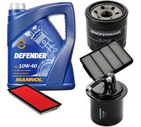 DENCKERMANN Controllo Set MANNOL Defender 10W-40 5L Per Subaru Forester 2.0
