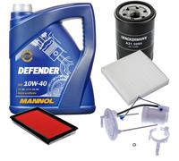 Denckermann Controllo Set mannol Defender 10W-40 5L per Suzuki a Caso SX4