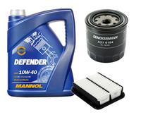 Denckermann Controllo Set Mannol Defender 10W-40 5L Per Suzuki Baleno Kombi