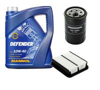 Denckermann Controllo Set Mannol Defender 10W-40 5L Per Suzuki Baleno Kombi