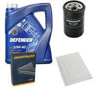 Denckermann Controllo Set Mannol Defender 10W-40 5L Per Suzuki Grand Vitara