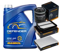 Denckermann Controllo Set Mannol Defender 10W-40 5L Per Suzuki Grand Vitara
