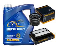 Denckermann Controllo Set Mannol Defender 10W-40 5L Per Suzuki Swift V 1.0