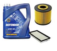 Denckermann Controllo Set Mannol Defender 10W-40 5L Per Volvo V40 Kombi 2.0