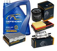 Denckermann Controllo Set Mannol Defender 10W-40 5L Per VW Golf VI 1.4 Skoda
