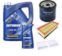DENCKERMANN Controllo Set MANNOL Defender 10W-40 6L Per Alfa Romeo 147 1.6