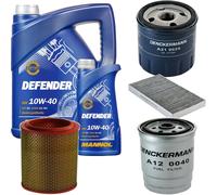 Denckermann Controllo Set Mannol Defender 10W-40 6L Per Alfa Romeo 156 2.4