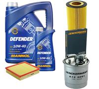 Denckermann Controllo Set Mannol Defender 10W-40 6L Per Audi A8 2.5 TDI