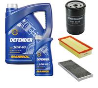 DENCKERMANN Controllo Set MANNOL Defender 10W-40 6L Per Audi Coupe 2.0 2.3