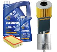 Denckermann Controllo Set mannol Defender 10W-40 6L per BMW 3er Compact