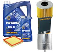Denckermann Controllo Set Mannol Defender 10W-40 6L Per BMW 3er Compact 316i