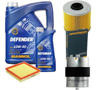 Denckermann Controllo Set Mannol Defender 10W-40 6L Per BMW 3er Compact 316i