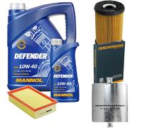 DENCKERMANN Controllo set MANNOL Defender 10W-40 6L per BMW Serie 3 Compact 316i