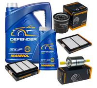 Denckermann Controllo Set Mannol Defender 10W-40 6L Per Chevrolet Matiz 0.8